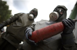 Đức có thể tham gia tiêu hủy vũ khí hóa học Syria 